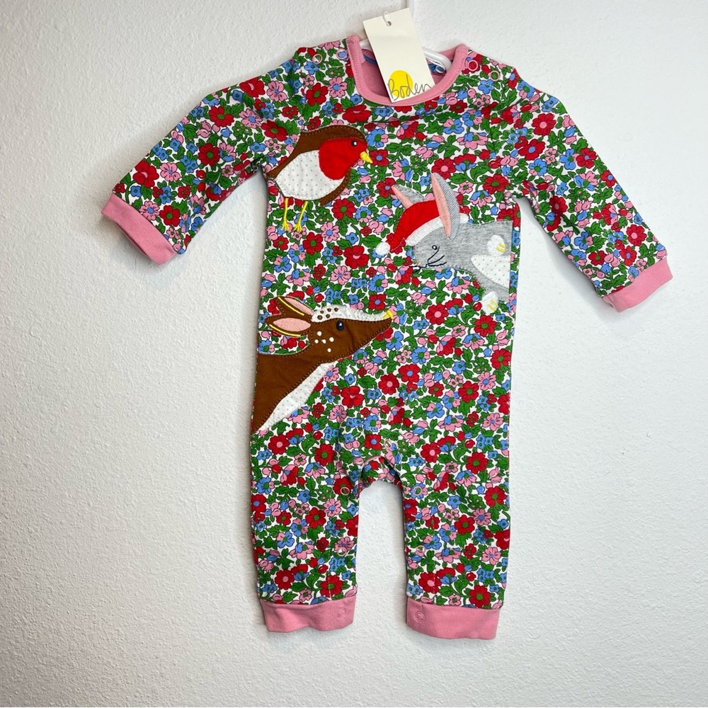 new baby mini boden floral romper